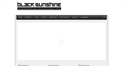 Desktop Screenshot of blacksunshinedistribution.com